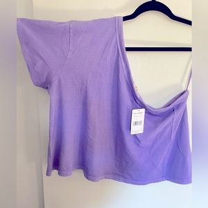 Free People cropped t-shirt